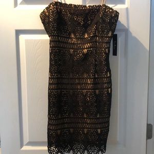 Black and Tan lace Lulu’s dress
